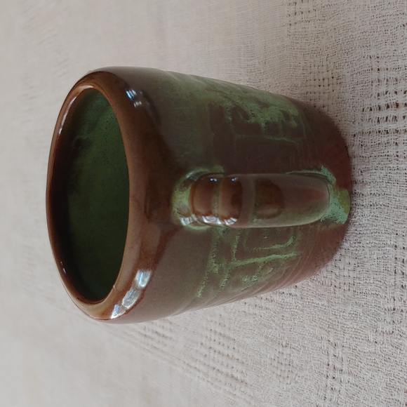 Vintage Frankoma Mayan Aztec Pottery - Picture 3 of 16